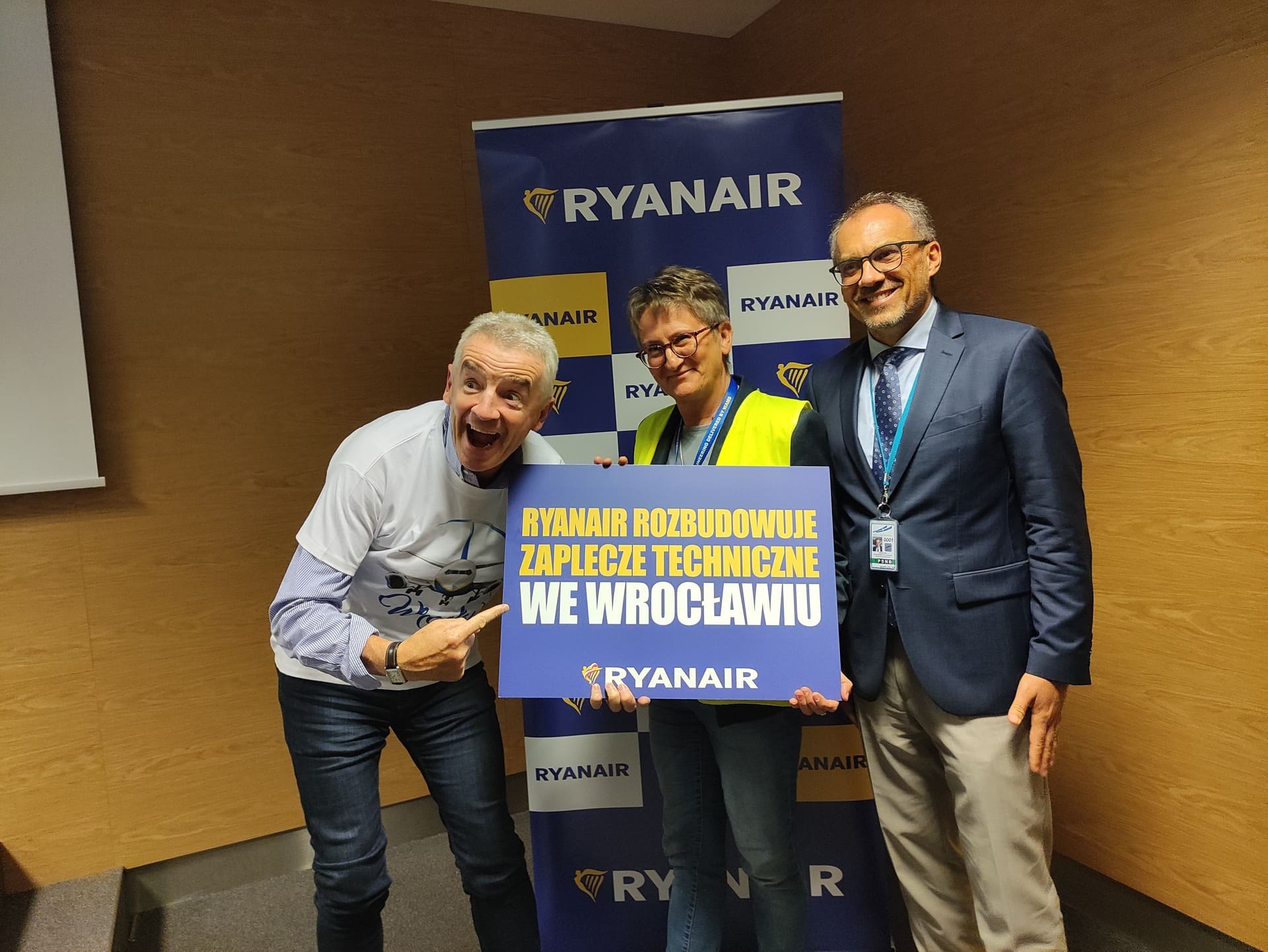 Ryanair airline to expand its aircraft maintenance facilities in Wroclaw