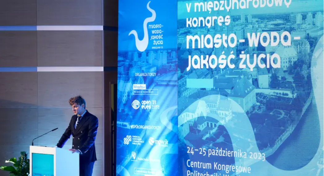 They talk about the importance of water for the city. The Water - City - Quality of Life Congress has been launched