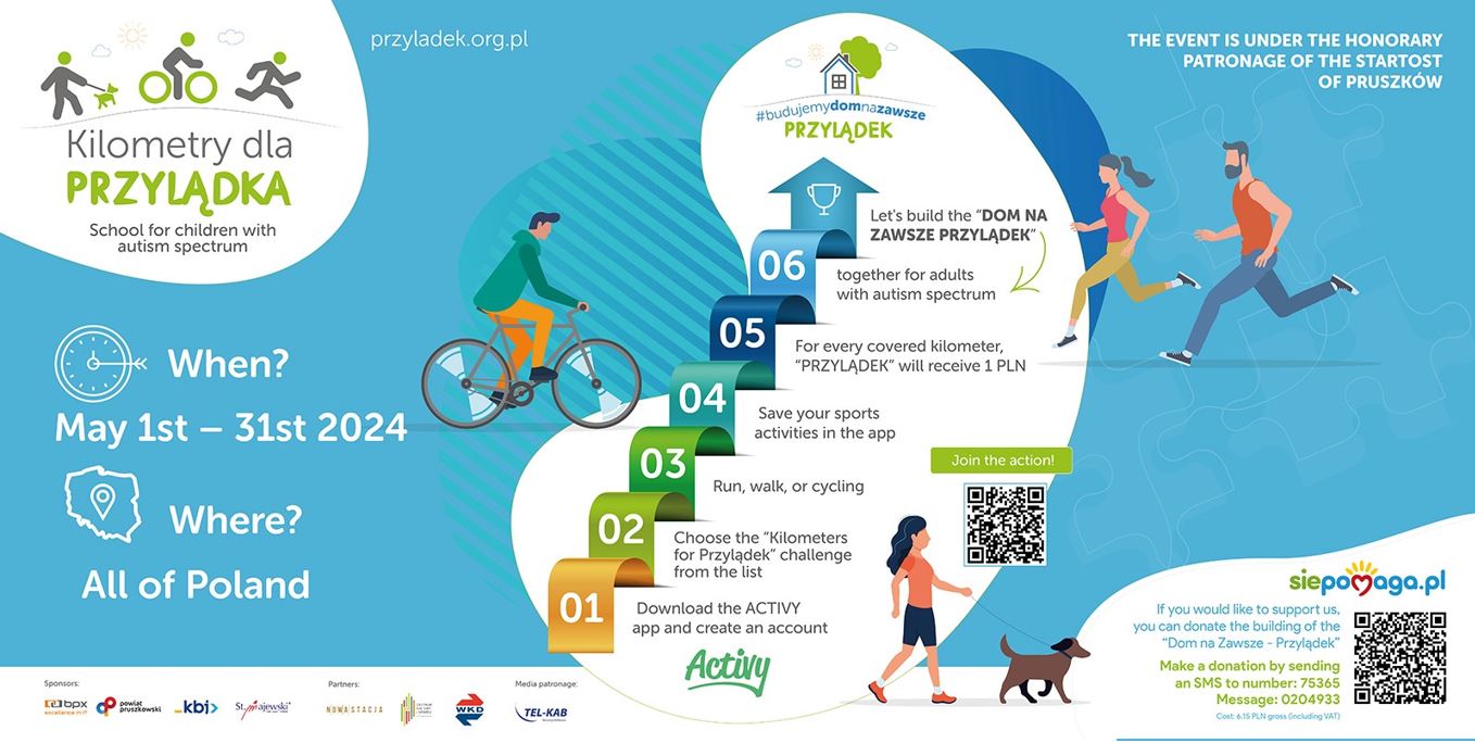 The fourth edition of the “Kilometers for Przylądek” campaign has kicked off!