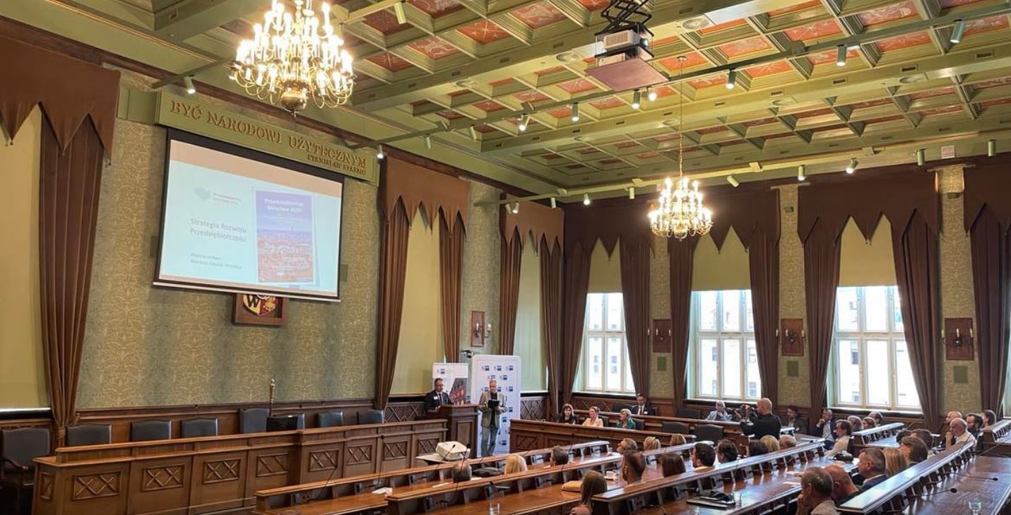 Wroclaw for entrepreneurs. They talked about a business-friendly city