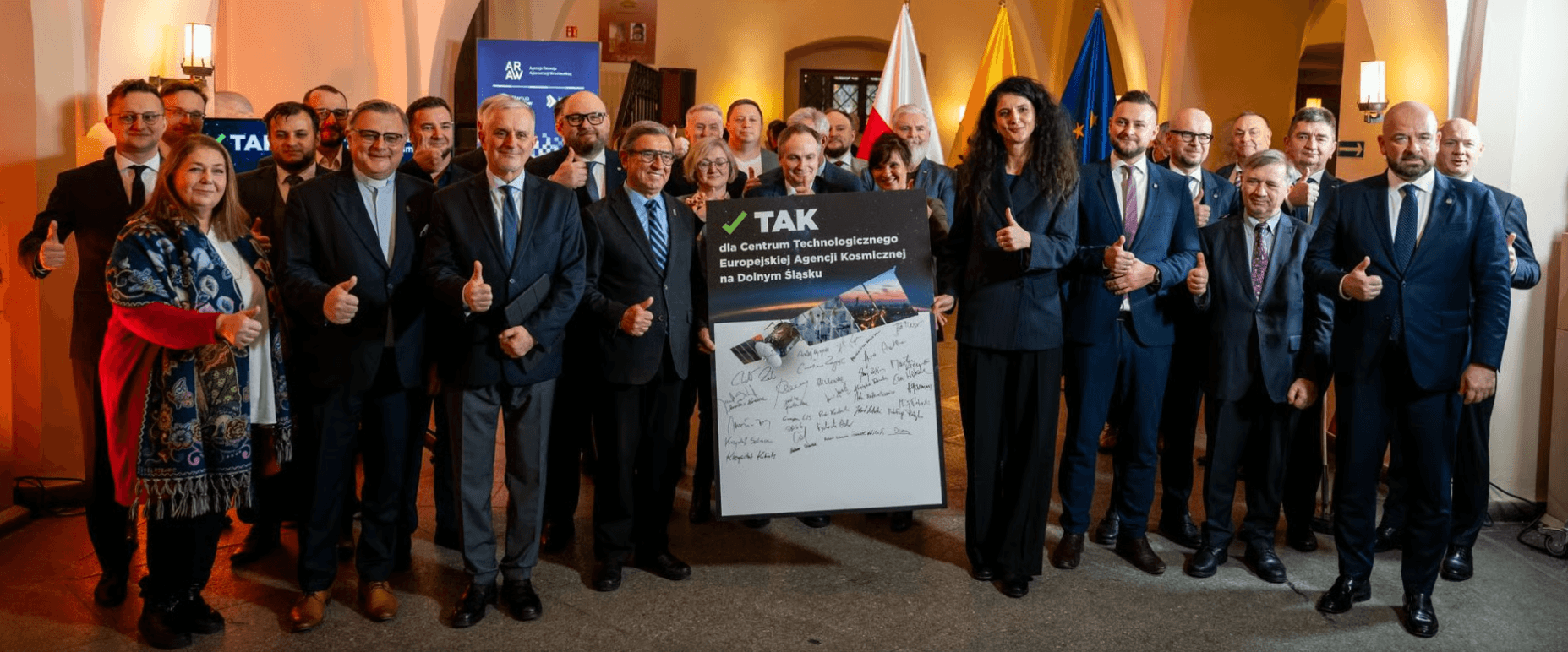 Wroclaw is applying to host the European Space Agency Technology Center